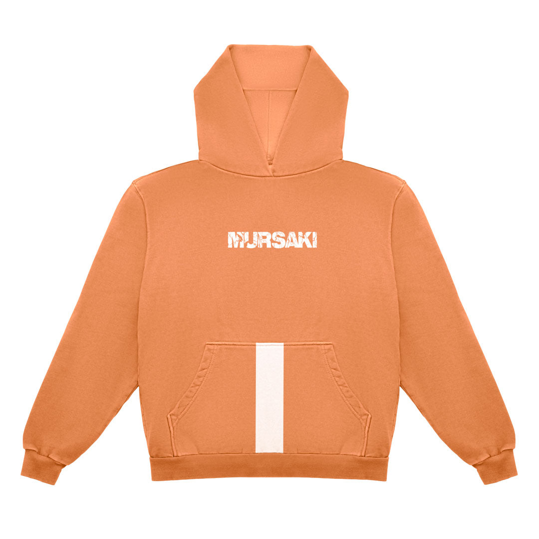 Mursaki Barren Pullover Hoodie Tangelo 360-751T