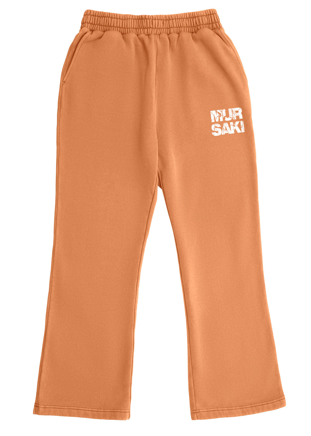 Mursaki Barren Wide Leg Sweatpants Tangelo 360-851T