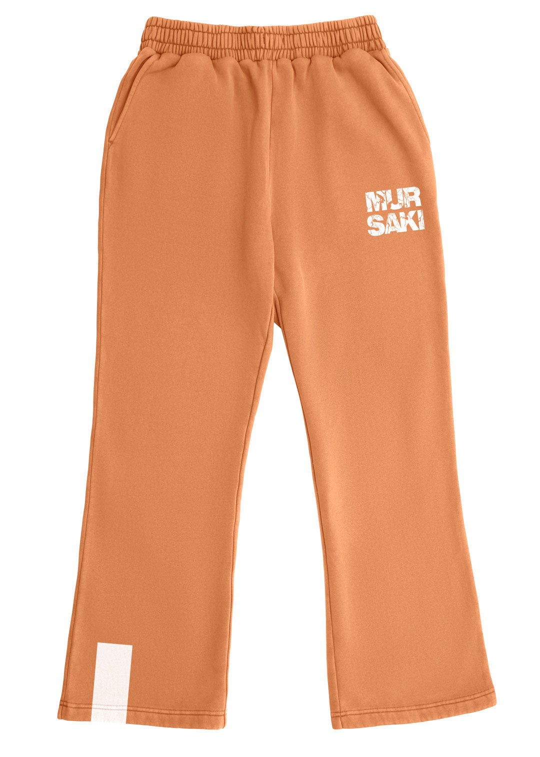 Mursaki Barren Wide Leg Sweatpants Tangelo 360-851T