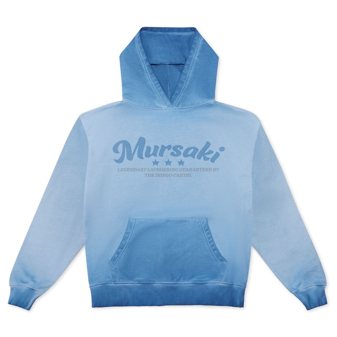 Mursaki Legendary Outlaws Pullover Hoodie (Blue Slush Wash) 360-771BS