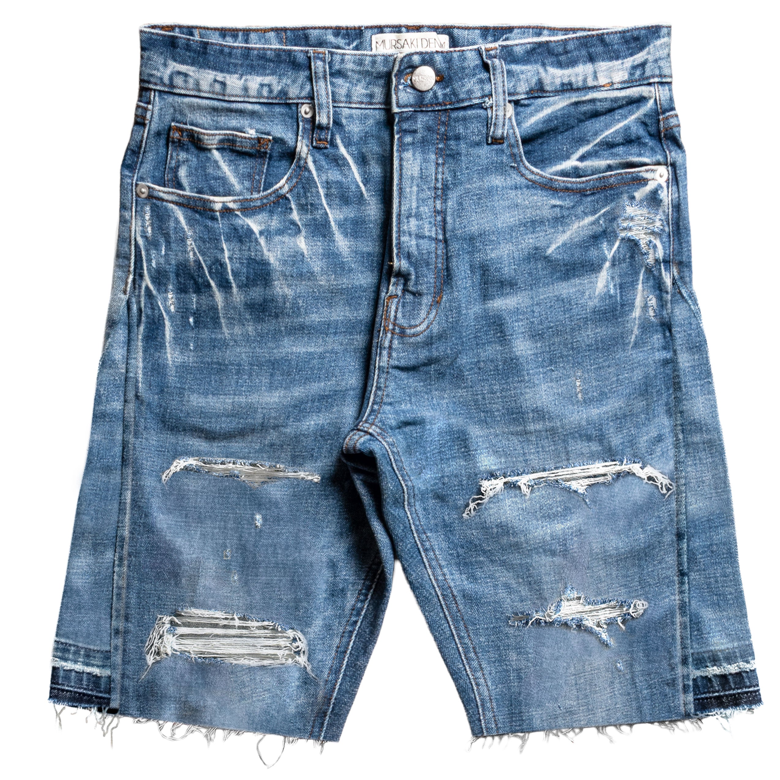 Mursaki Geno Flared Short 363-019F