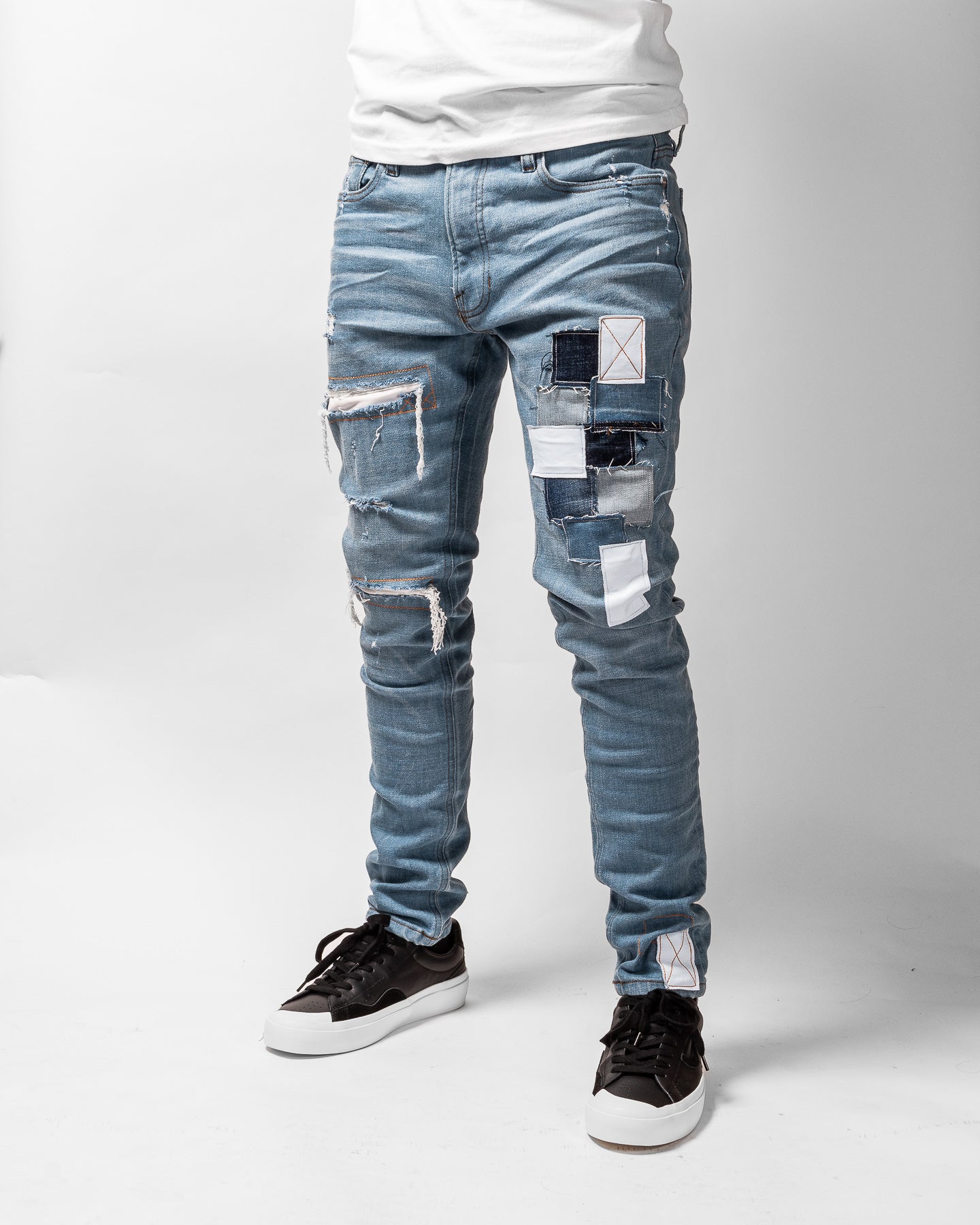Mursaki Denim Doc Jean 34N-113OL(Ozzy/Nappa Leather)