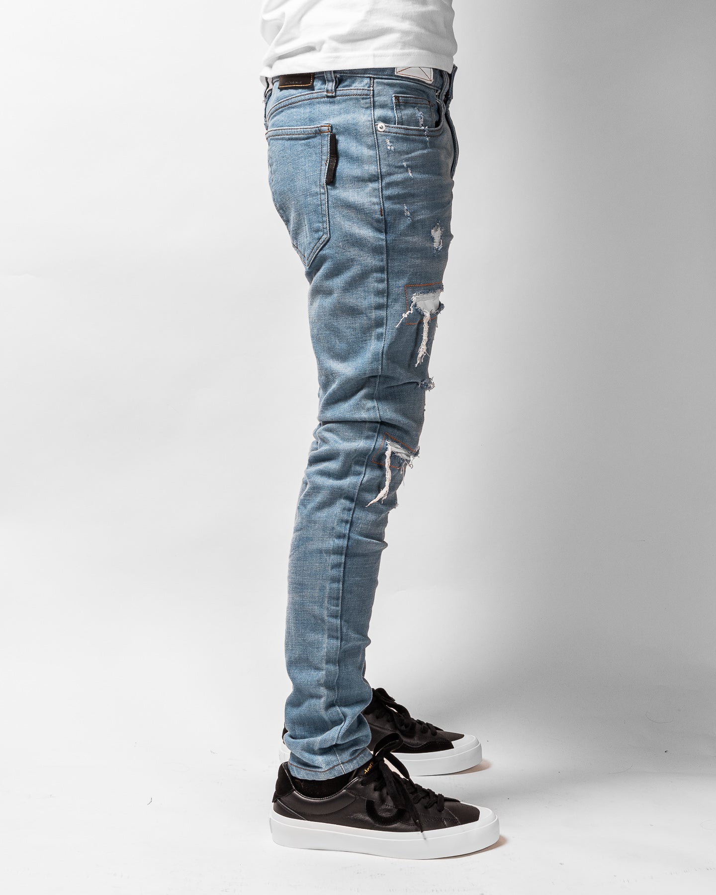 Mursaki Denim Doc Jean 34N-113OL(Ozzy/Nappa Leather)