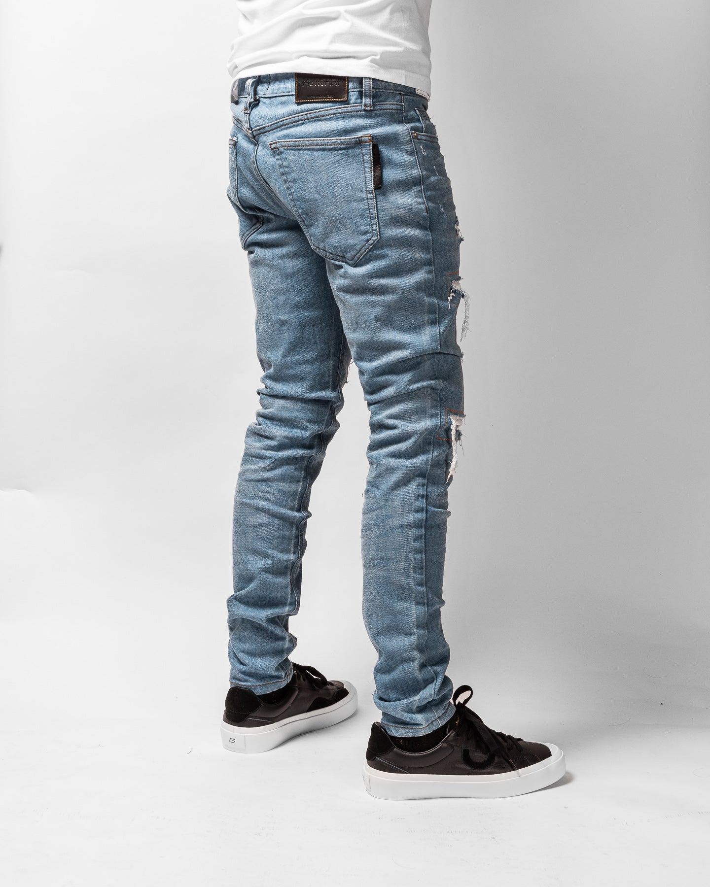 Mursaki Denim Doc Jean 34N-113OL(Ozzy/Nappa Leather)