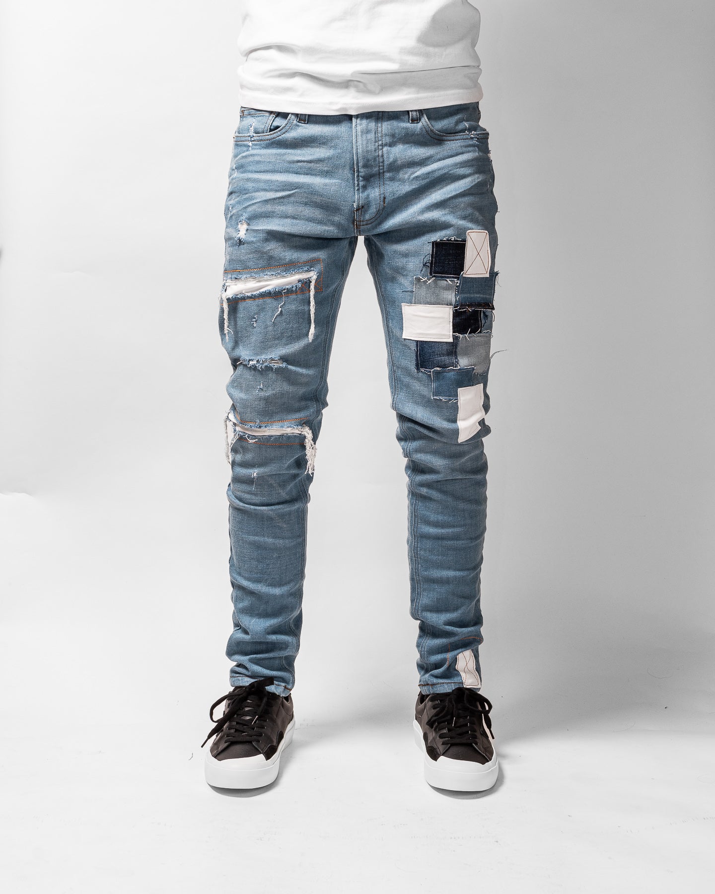 Mursaki Denim Doc Jean 34N-113OL(Ozzy/Nappa Leather)