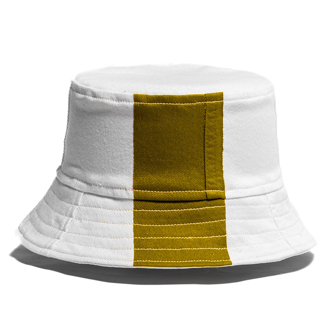 Mursaki Denim Bucket Hat - The Mursaki Stripe (Albus/White Denim)
