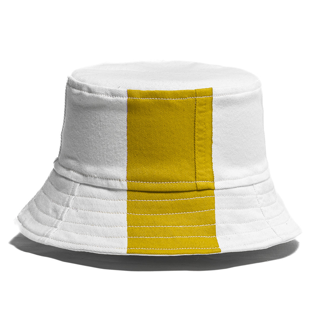 Mursaki Denim Bucket Hat - The Mursaki Stripe (Albus/White Denim)