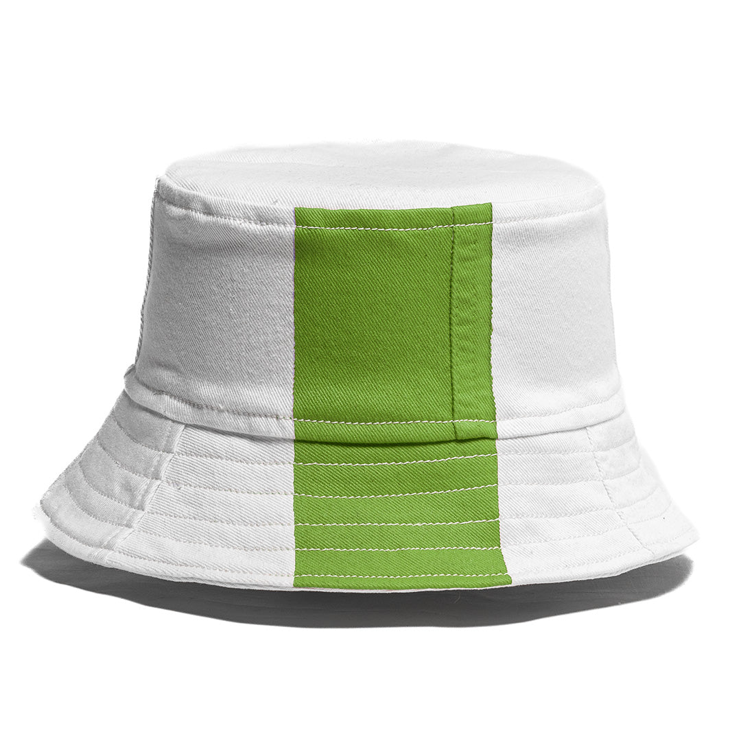 Mursaki Denim Bucket Hat - The Mursaki Stripe (Albus/White Denim)