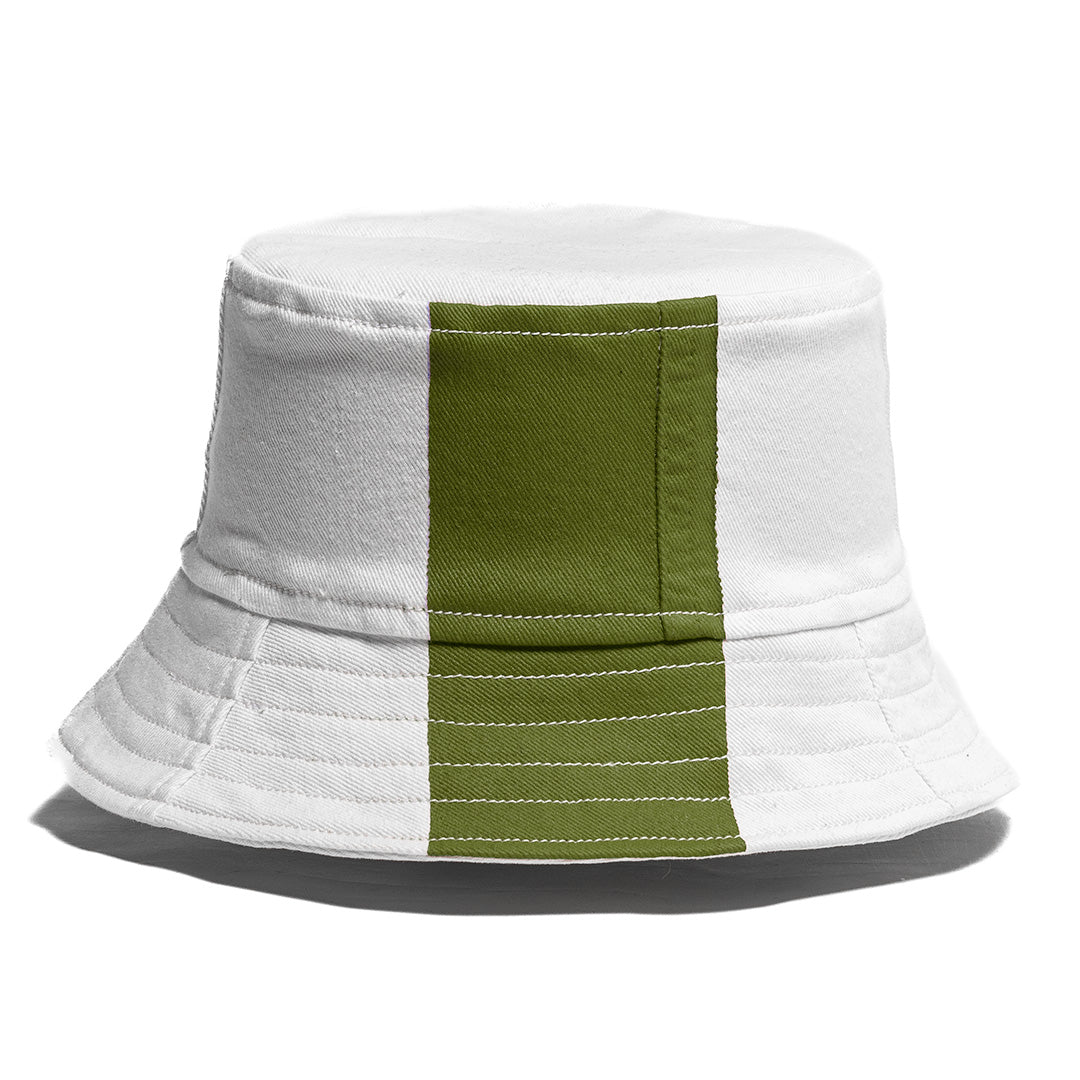 Mursaki Denim Bucket Hat - The Mursaki Stripe (Albus/White Denim)