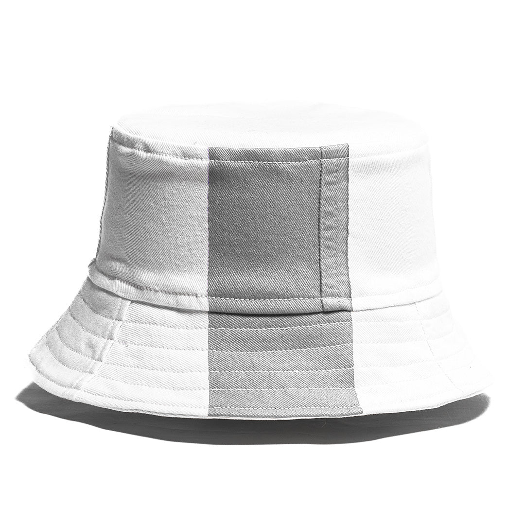 Mursaki Denim Bucket Hat - The Mursaki Stripe (Albus/White Denim)