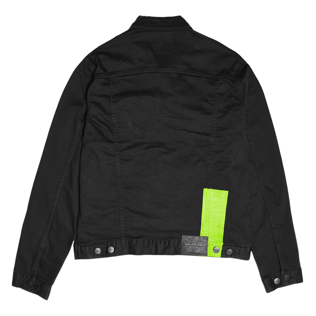 Mursaki Stripe Jacket - Bottom Black/Color - Mursaki